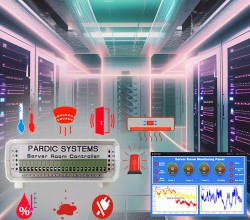 سیستم پایش و هشدار دمای اتاق سرور