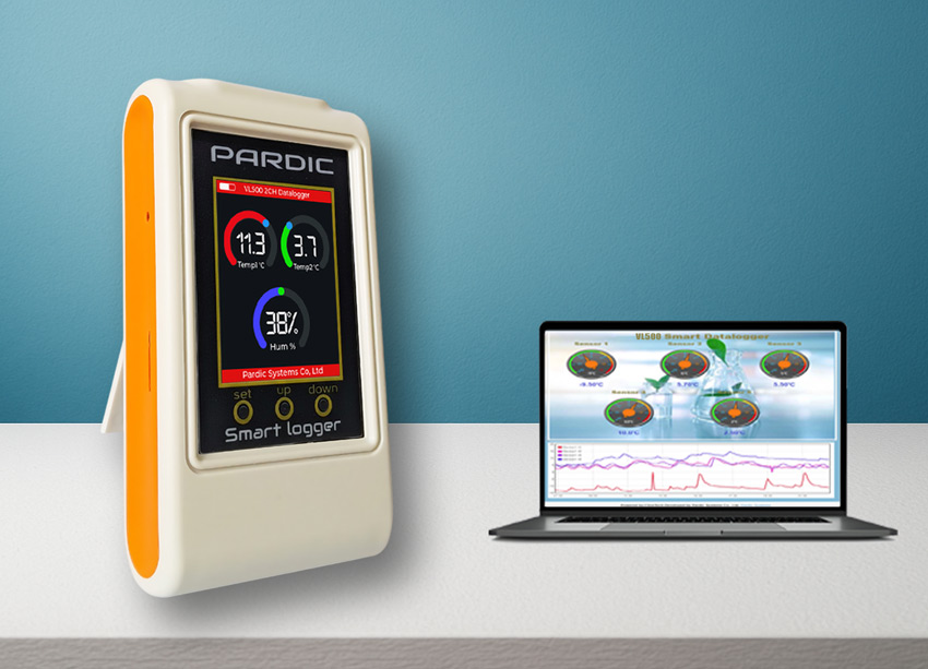 دیتالاگر یخچال بیمارستانی